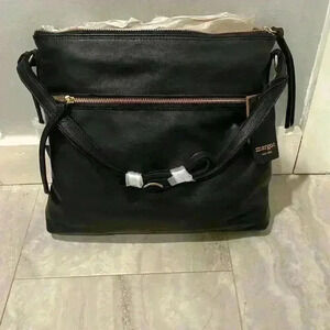Margot Leah Hobo- Black Leather NWT